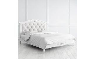 Фото Кровать с мягким изголовьем 180х200 Silvery Rome S318-K00-S-B07