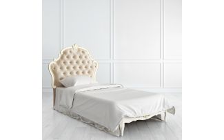 Фото Кровать с мягким изголовьем 90*190 R539-K02-G-B01 Romantic Gold