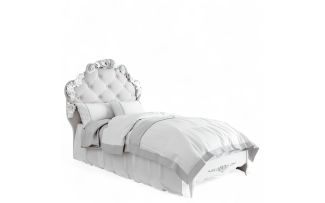 Фото Кровать с мягким изголовьем 90*190 S409-K00-S-B07 Сильвери Роум