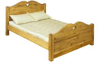 Фото Кровать с сердцем двуспальная LIT COEUR 160х200