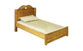 Фото Кровать с сердцем односпальная LIT COEUR PB с низким изножьем 90х200