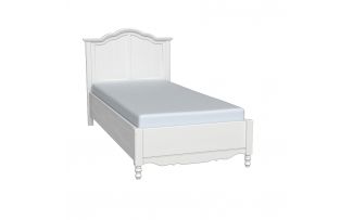 Кровать Верден с низким изножьем 90х200 белый воск