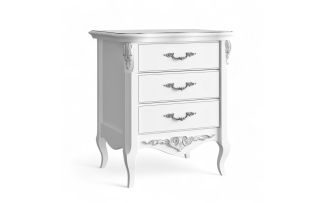 Фото Прикроватная тумба 3 ящика S117-K00-S Сильвери Роум