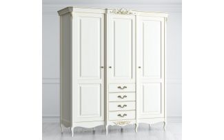 Фото Шкаф 3 двери APg623E-K02-G Atelier Gold