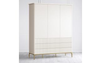 Фото Шкаф 3 двери Pr060C1T-gold Primo gold