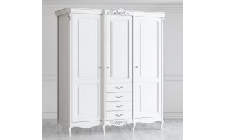 Фото Шкаф 3 двери S623E-K00-S Silvery Rome