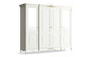 Фото Шкаф 4 двери APg624Z-K02-G Ательер Голд