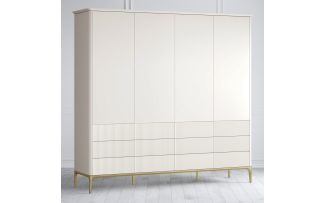 Фото Шкаф 4 двери Pr061C1T-gold Primo gold
