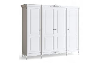 Фото Шкаф 4 двери S624-K00-S Сильвери Роум