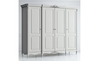 Фото Шкаф 4 двери с глухими дверями Atelier Home
