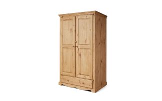 Фото Шкаф двухдверный с ящиком KDA21