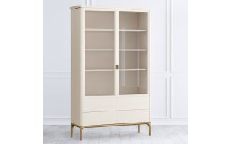 Фото Шкаф книжный 4 ящика Pr022CT-gold Primo gold