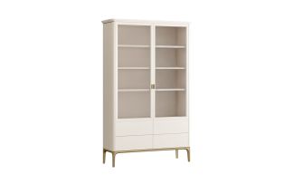 Фото Шкаф книжный 4 ящика Primo Pr022CP-gold
