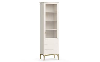 Фото Шкаф книжный малый 3 ящика R Альтэ Pr129RD-gold ПРИМО Голд