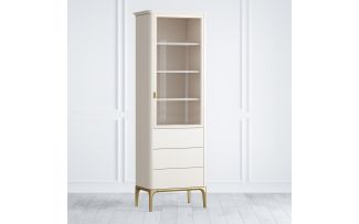 Фото Шкаф книжный малый 3 ящика R Pr029RD-gold Primo gold