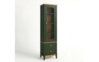 Фото Шкаф Пенни для посуды 12 грин 6020/антик 24