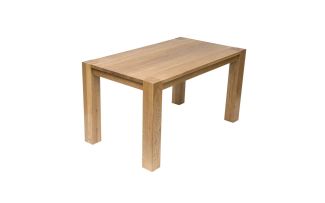 Фото Стол обеденный Аляска (160) из дуба ст. 40/ ПН.90х90 (Премиум)