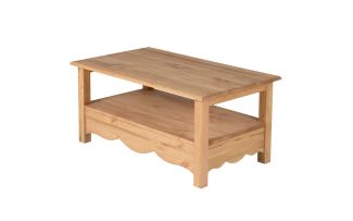 Фото Стол журнальный Прованс с фигурным низом KST1