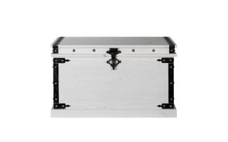 Фото Сундук Викинг (с прямой крышкой) (белый)