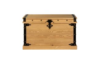 Фото Сундук Викинг (с прямой крышкой) (мёд)