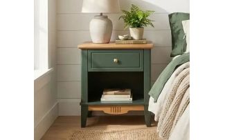 Фото Тумба Пенни прикроватная NN грин 6020/антик 24