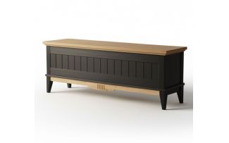 Фото Тумба (сундук) V2 Пенни блэк/антик 24