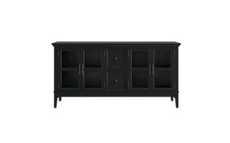 Фото Тумба ТВ Квадро-С 42 (Чёрная)