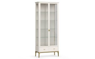 Фото Витрина стеклянная большая Альтэ Pr100BP-gold ПРИМО Голд