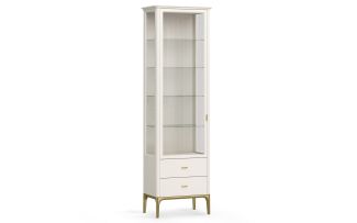 Фото Витрина стеклянная L Альтэ Pr113LCP-gold ПРИМО Голд