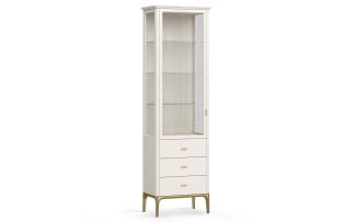 Фото Витрина стеклянная L Альтэ Pr113LDP-gold ПРИМО Голд