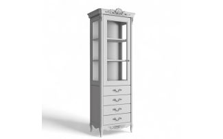 Фото Витрина стеклянная L APs489E-K04-S Ательер Хоум