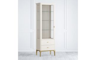 Фото Витрина стеклянная малая L Pr013LCP-gold Primo gold