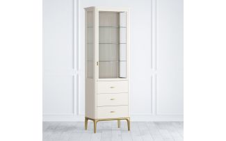 Фото Витрина стеклянная малая R Pr013RDP-gold Primo gold