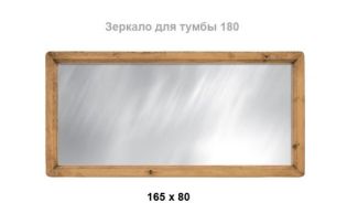 Фото Зеркало MIRMEX 165х80