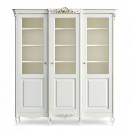 Библиотека 3 двери APg183-K02-G Ательер Голд