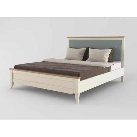 Кровать с мягким изголовьем Rimini 160x200