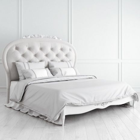 Кровать с мягким изголовьем 180х200 Silvery Rome