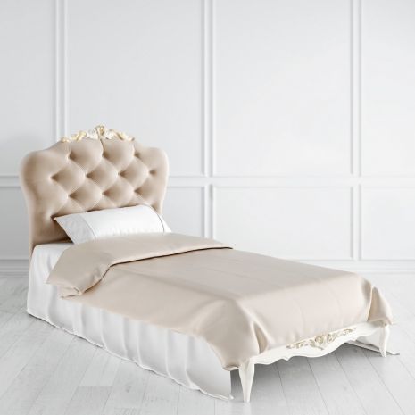 Кровать с мягким изголовьем 90x200 Atelier Gold