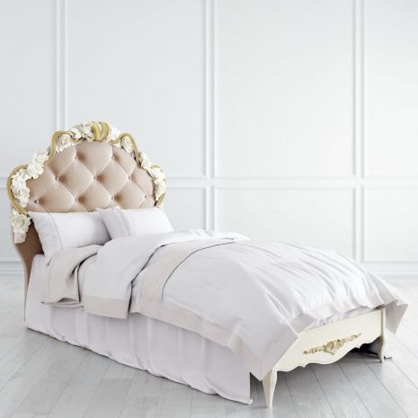 Кровать с мягким изголовьем 90х190 Romantic Gold