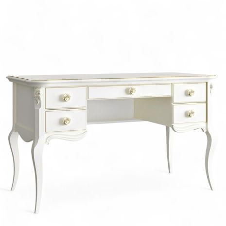 Кабинетный стол пристенный GL111M-K02-G Лейди Роуз