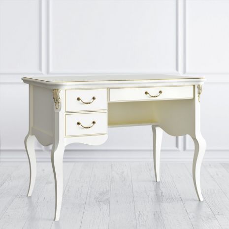 Кабинетный стол пристенный R111SL-K02-G Romantic Gold