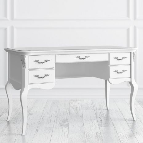 Кабинетный стол пристенный S111M-K00-S Silvery Rome
