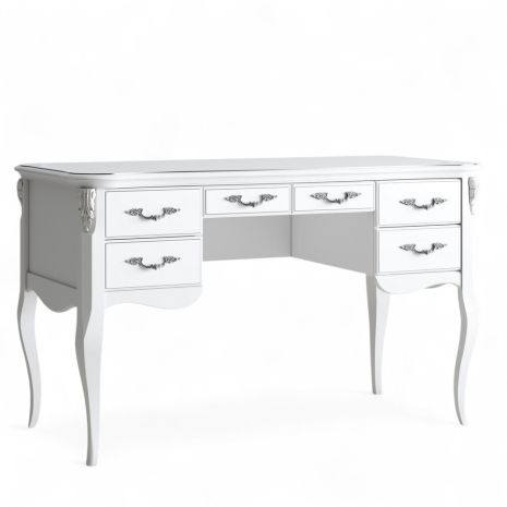 Кабинетный стол пристенный S111M.1S-K00-S Сильвери Роум