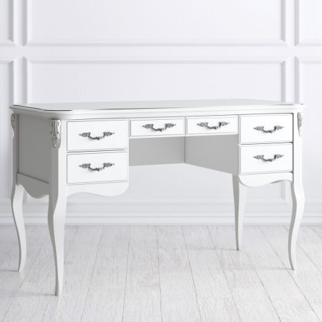 Кабинетный стол пристенный S111M.1S-K00-S Silvery Rome