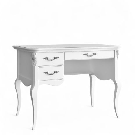 Кабинетный стол пристенный S111SL-K00-S Сильвери Роум