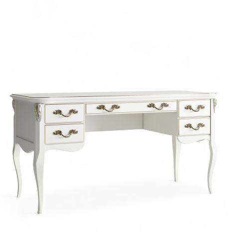 Кабинетный стол широкий APg111L.1S-K02-G Ательер Голд