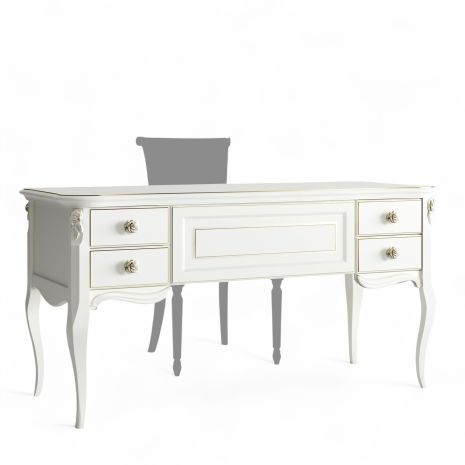 Кабинетный стол широкий GL111L.2S-K02-G Лейди Роуз