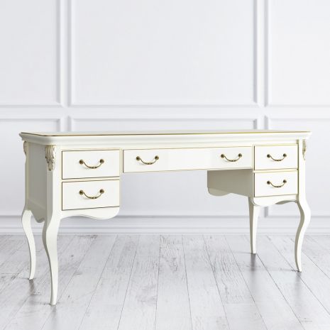 Кабинетный стол широкий R111L-K02-G Romantic Gold