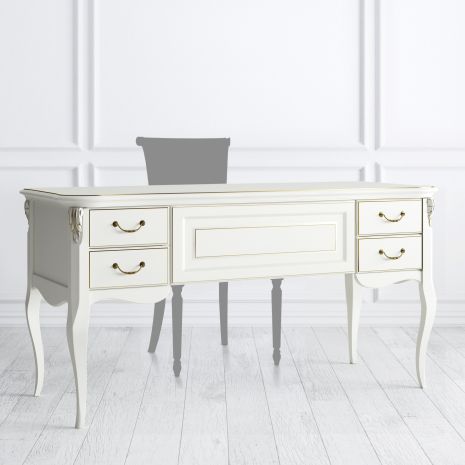 Кабинетный стол широкий R111L.2S-K02-G Romantic Gold