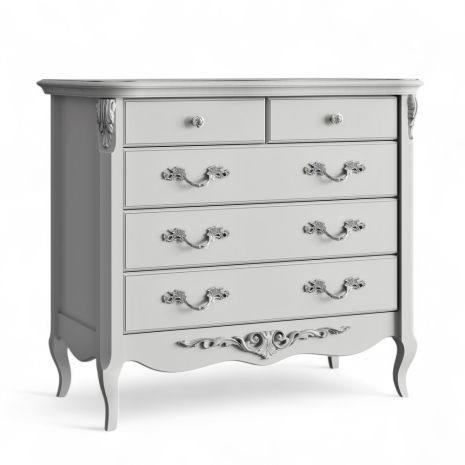 Комод бельевой 5 ящиков APs109-K04-S Ательер Хоум